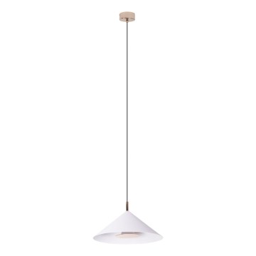 MAXLIGHT P0505 - LED pendel VULCANO LED/5W/230V diameter 30,5 cm hvid