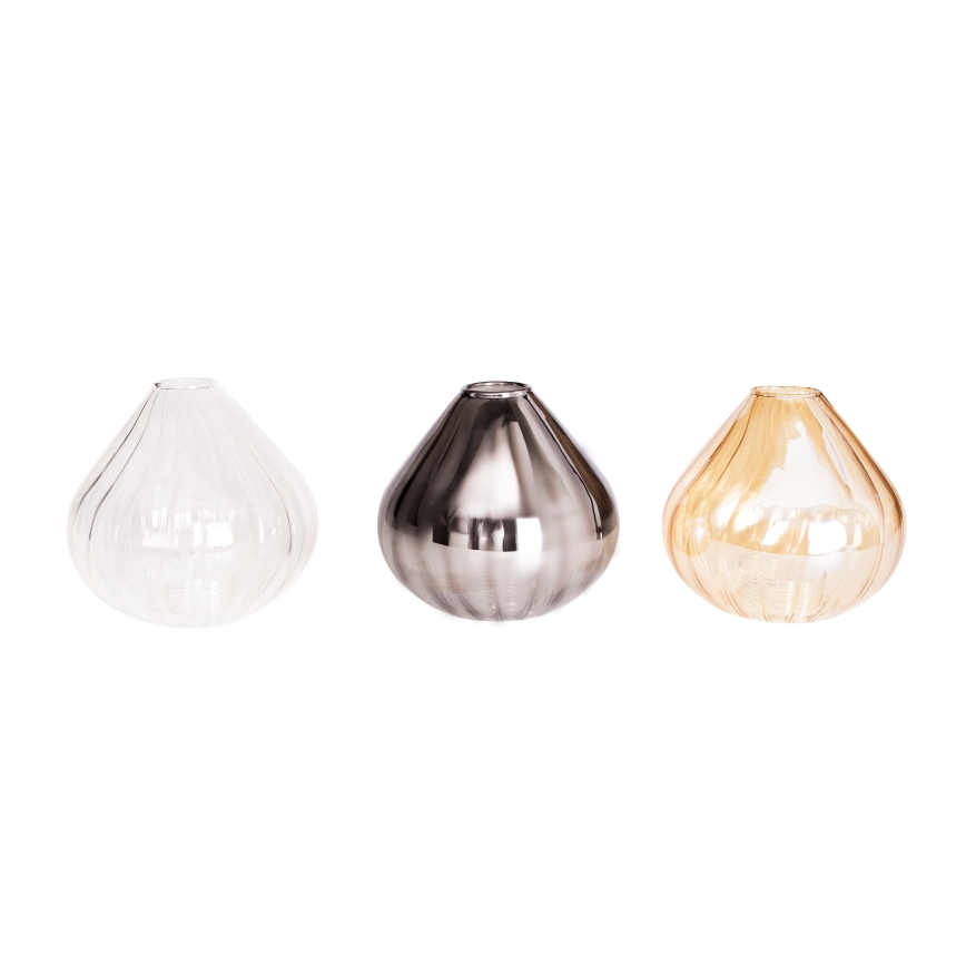 MAXLIGHT P0526D - LED pendel dæmpbar PALLONCINI 11xLED/6W/230V diameter 45 cm transparent/beige/røget