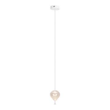 MAXLIGHT P0527 - LED pendel PALLONCINI 2xLED/3W/230V diameter 12 cm transparent