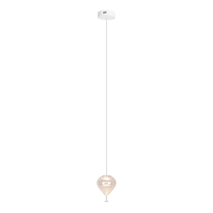 MAXLIGHT P0527 - LED pendel PALLONCINI 2xLED/3W/230V diameter 12 cm transparent