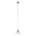 MAXLIGHT P0532 - LED pendel SIGNATURE LED/8W/230V diameter 22 cm messing/transparent