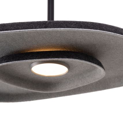 MAXLIGHT P0560 - LED pendel DEUX LED/5W/230V sort