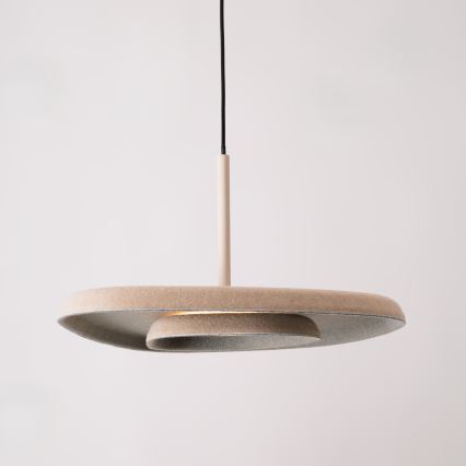 MAXLIGHT P0561 - LED pendel DEUX LED/5W/230V beige/grå