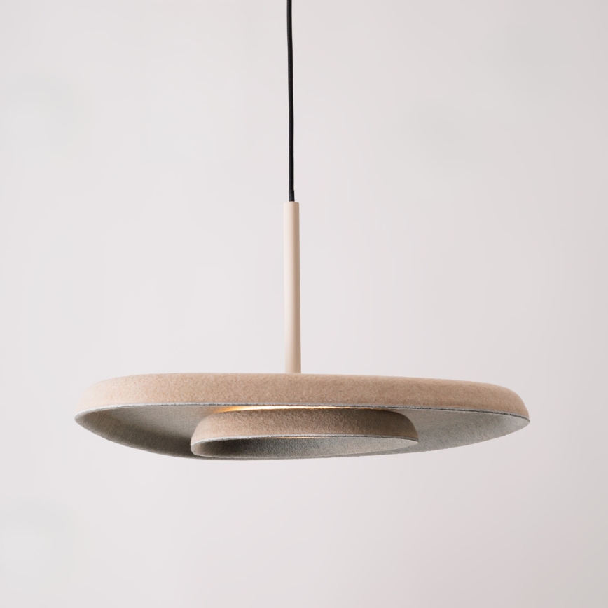 MAXLIGHT P0561 - LED pendel DEUX LED/5W/230V beige/grå