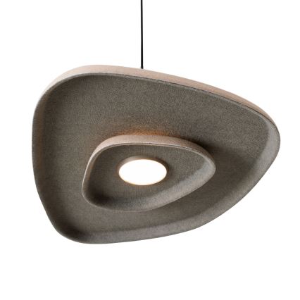 MAXLIGHT P0561 - LED pendel DEUX LED/5W/230V beige/grå