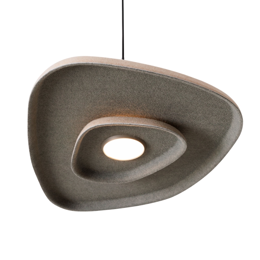 MAXLIGHT P0561 - LED pendel DEUX LED/5W/230V beige/grå