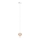 MAXLIGHT P0575 - LED pendel PALLONCINI 2xLED/3W/230V diameter 12 cm beige