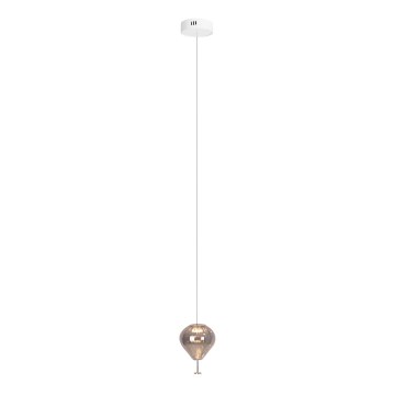 MAXLIGHT P0576 - LED pendel PALLONCINI 2xLED/3W/230V diameter 12 cm røget