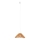 MAXLIGHT P0577 - Pendel AMALFI 1xE27/15W/230V diameter 45 cm beige
