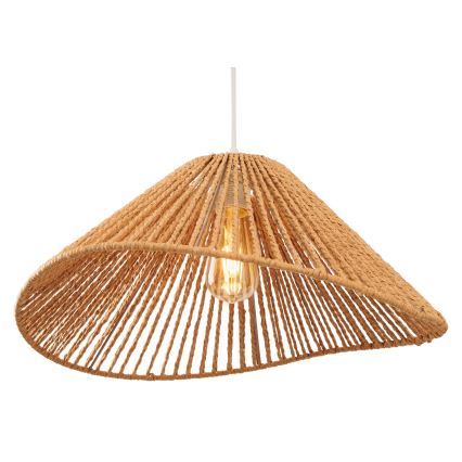 MAXLIGHT P0577 - Pendel AMALFI 1xE27/15W/230V diameter 45 cm beige