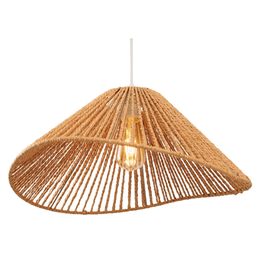 MAXLIGHT P0577 - Pendel AMALFI 1xE27/15W/230V diameter 45 cm beige