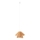 MAXLIGHT P0578 - Pendel AMALFI 1xE27/15W/230V diameter 45 cm beige
