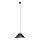 MAXLIGHT P0579 - Pendel AMALFI 1xE27/15W/230V diameter 45 cm sort