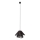 MAXLIGHT P0580 - Pendel AMALFI 1xE27/15W/230V diameter 45 cm sort