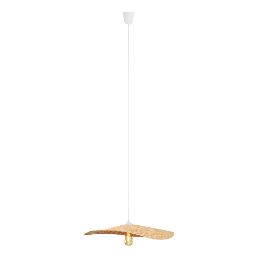 MAXLIGHT P0581 - Pendel NAP 1xE27/15W/230V diameter 60 cm beige