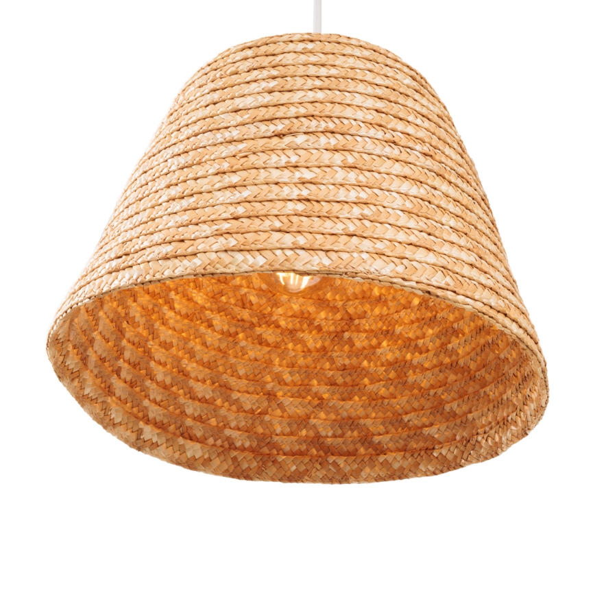 MAXLIGHT P0582 - Pendel POT 1xE27/15W/230V diameter 30 cm beige
