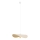 MAXLIGHT P0585 - Pendel PAN 1xE27/15W/230V diameter 60 cm cremefarvet