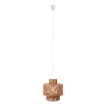 MAXLIGHT P0586 - Pendel LABRIZ 1xE27/15W/230V diameter 35 cm beige
