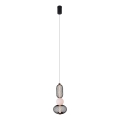 MAXLIGHT P0591 - LED pendel BORA LED/10W/230V diameter 22 cm hvid/sort