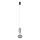 MAXLIGHT P0591 - LED pendel BORA LED/10W/230V diameter 22 cm hvid/sort