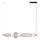 MAXLIGHT P0593 - LED pendel BORA LED/29W/230V hvid/sort
