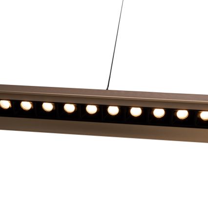 MAXLIGHT P0594 - LED pendel dæmpbar JO-JO LED/38W/230V 2700/4500/5500K messing