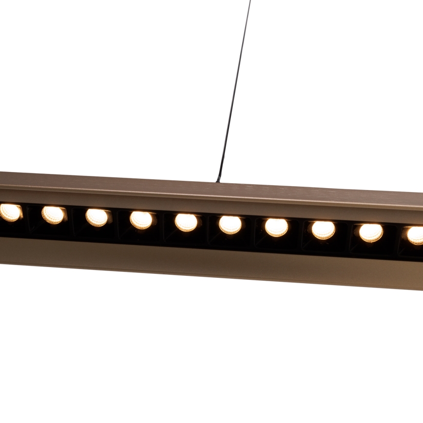 MAXLIGHT P0594 - LED pendel dæmpbar JO-JO LED/38W/230V 2700/4500/5500K messing