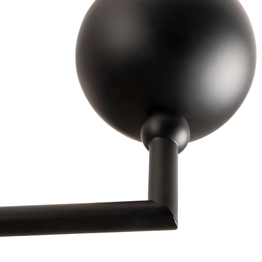 MAXLIGHT P0632 - NOVA stangophængt lysekrone 7xG9/7W/230V Ø 70 cm sort