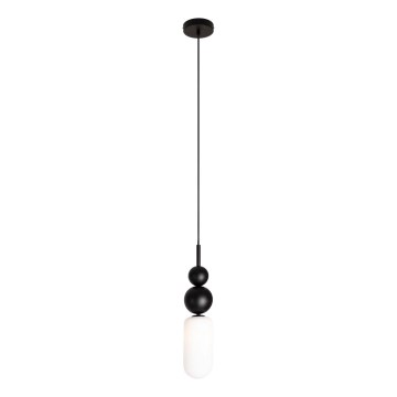 MAXLIGHT P0641 - NOVA pendel på kabel 1xG9/12W/230V Ø 12 cm, sort