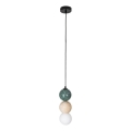 MAXLIGHT P0665 - Pendel på wire ALICE 1xG9/7W/230V Ø 10 cm sort