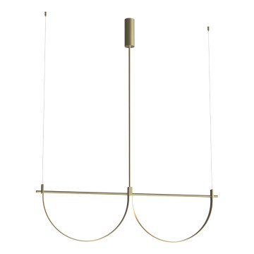 MAXLIGHT P0689 - LED-lysekrone på wire VICTORIA LED/40W/230V CRI 90 guld