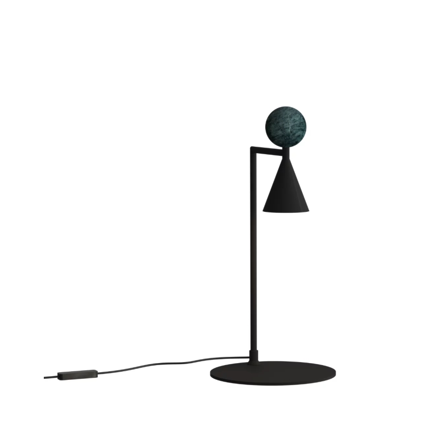 MAXLIGHT T0069 - LED bordlampe BINGO LED/12W/230V CRI 92 sort/grøn