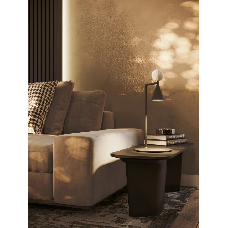 MAXLIGHT T0070 - LED bordlampe BINGO LED/12W/230V CRI 92 sort/beige