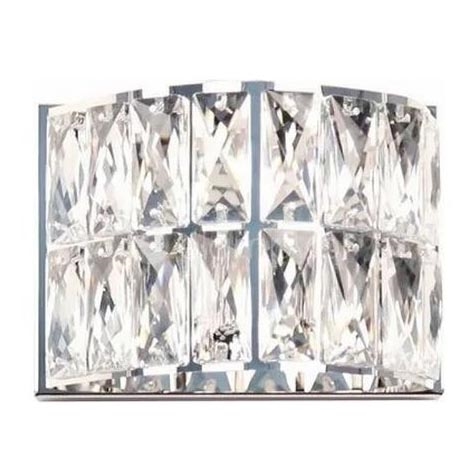 MAXLIGHT W0204 - Væglampe DIAMANTE 1xG9/42W/230V skinnende krom