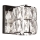 MAXLIGHT W0205 - Væglampe DIAMANTE 1xG9/42W/230V skinnende krom