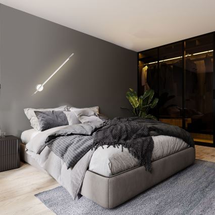 MAXLIGHT W0212 - Udendørs LED væglampe EDDERKOP LED/8,4W/230V IP44 hvid