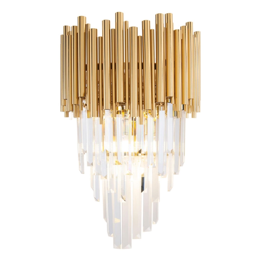 MAXLIGHT W0227 - Væglampe VOGUE 4xG9/40W/230V guldfarvet