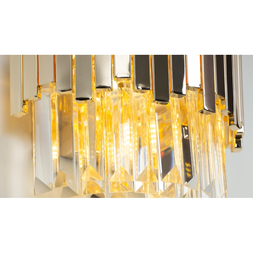 MAXLIGHT W0251 - Væglampe TREND 3xG9/40W/230V guldfarvet