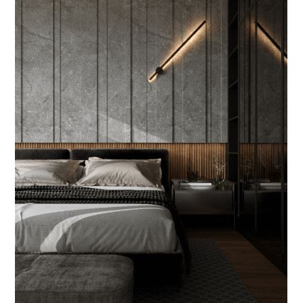 MAXLIGHT W0267 - Udendørs LED væglampe EDDERKOP LED/8,4W/230V IP44 sort