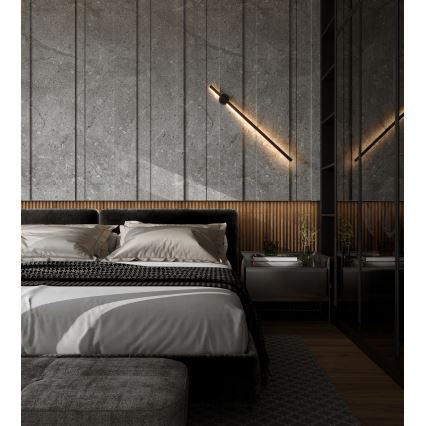 MAXLIGHT W0267 - Udendørs LED væglampe EDDERKOP LED/8,4W/230V IP44 sort