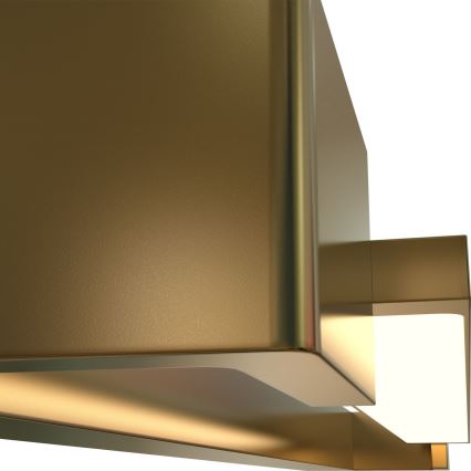 MAXLIGHT W0318 - LED væglampe til badeværelse FLINK LED/12W/230V 45 cm IP44 guldfarvet