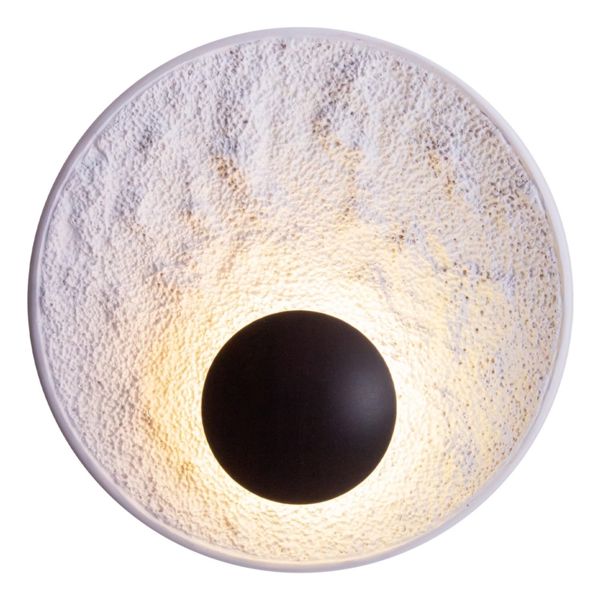MAXLIGHT W0325 - LED væglampe OYAKA LED/5W/230V diameter 29 cm hvid/sort