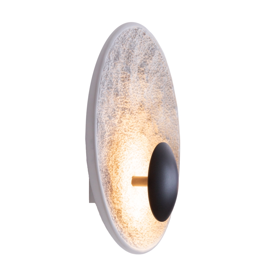 MAXLIGHT W0325 - LED væglampe OYAKA LED/5W/230V diameter 29 cm hvid/sort