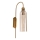 MAXLIGHT W0332 - Væglampe CAMPANILA 1xE27/40W/230V messing/beige