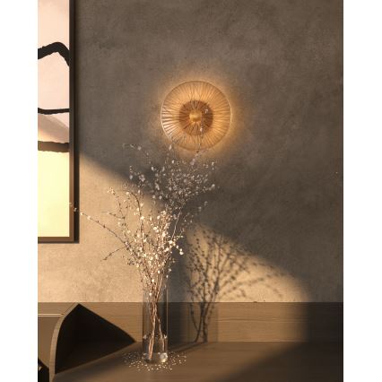 MAXLIGHT W0355 - LED væglampe ALLURE LED/5W/230V diameter 28 cm guldfarvet