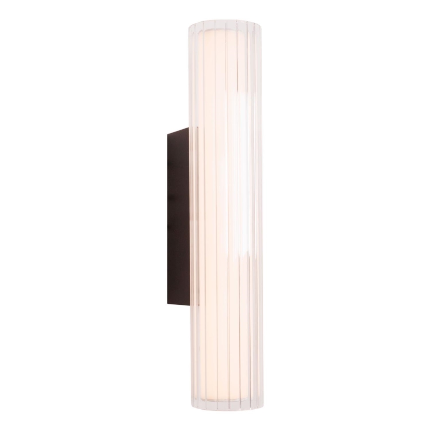 MAXLIGHT W0363 - LED væglampe til badeværelse FAYETTE LED/6W/230V 31 cm IP44 sort