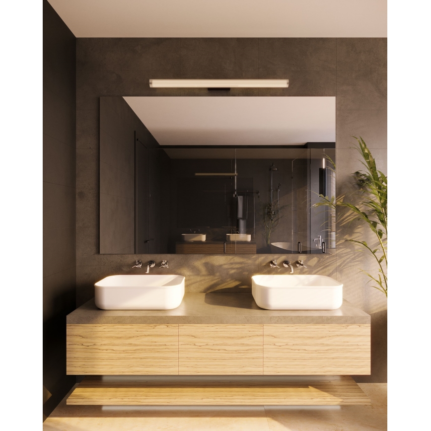 MAXLIGHT W0363 - LED væglampe til badeværelse FAYETTE LED/6W/230V 31 cm IP44 sort