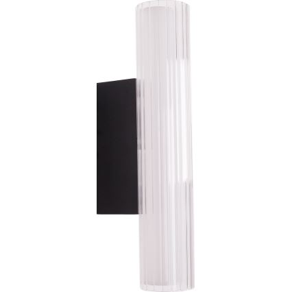 MAXLIGHT W0363 - LED væglampe til badeværelse FAYETTE LED/6W/230V 31 cm IP44 sort