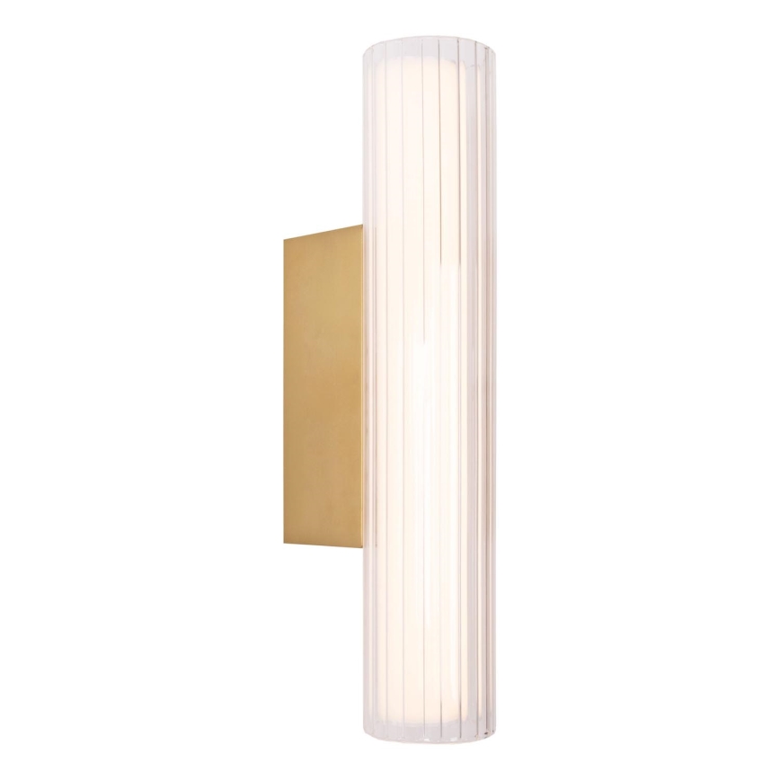 MAXLIGHT W0364 - LED væglampe til badeværelse FAYETTE LED/6W/230V 31 cm IP44 guldfarvet