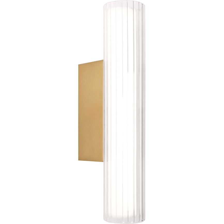 MAXLIGHT W0364 - LED væglampe til badeværelse FAYETTE LED/6W/230V 31 cm IP44 guldfarvet